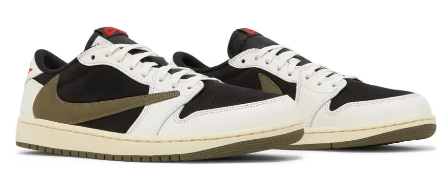 Travis Scott x Air Jordan 1 Low OG Olive - Sneaker Chatter